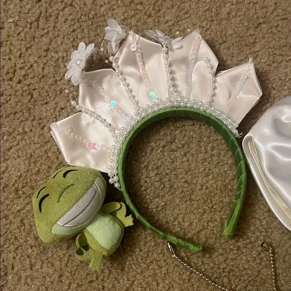 Home Sewn Princess Tiana Costume - Picture 2 of 7